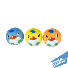 Набір для гри у ванній: 3 кольорових м'ячика