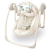 Крісла-гойдалка Bright Starts Comfort & Harmony Portable Swing (Брайт стартс)