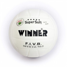 М'яч волейбольний WINNER Super Soft VC-5 (white)