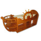 Одноярусне ліжко "Кораблик"