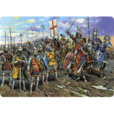 Английские рыцари 100-летней войны"