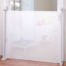 Бар'єрка Caretero для дверей текстильна (white) 90см