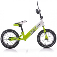 БЕГОВЕЛ AZIMUT BALANCE BIKE AIR 12" САЛАТОВО-БІЛИЙ