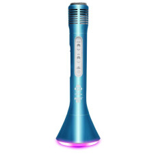 Бездротовий караоке-мікрофон 4 в 1 iDance Party Mic PM 10 Blue (PM10BL)