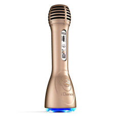 Бездротовий караоке-мікрофон 4 в 1 iDance Party Mic PM-6 Gold (PM6GO)