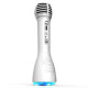 Бездротовий караоке-мікрофон 4 в 1 iDance Party Mic PM-6 White (PM6WH)