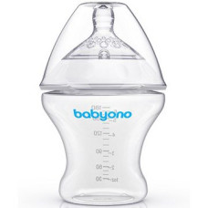 Пляшка для годування антиколікова BabyOno Natural Nursing, 180 мл (1450)