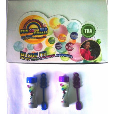 CF19901 Мильні бульбашки кольорові запаски 24 шт