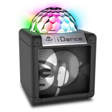 Детская караоке-система с диско-шаром iDance Cube Sing 100, 5W Black (CUBESING100BK)