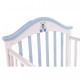 Дитяче ліжко Babycare BC - 440M Ламель Біло-блакитний