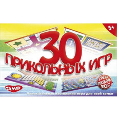 Детская настольная игра  "30 Прикольных игр"