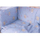 Детская постель Qvatro Gold RG-08 рисунок голубая (мишки, пчелка, звезда)