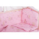 Детская постель Qvatro Gold RG-08 рисунок розовая (мишки, пчелка, звезда)