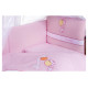 Дитяче ліжко Tuttolina Forever Together (7 елементів) 37 рожевий (жирафи)
