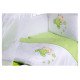 Дитяче ліжко Tuttolina Sweet Kitty (7 елементів) 30 салатовий-білий (котик з чарівною паличкою)