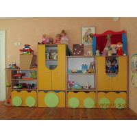 Дитяча стінка Потяг 3150-350-1500