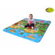 Детский двусторонний коврик "Солнечный день и Цветные циферки ", 120х180 см