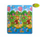 Детский двусторонний коврик "Солнечный день и Цветные циферки ", 150х180 см