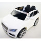 Дитячий електромобіль Audi Шкіряне сидіння M 3290 білий