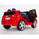 Дитячий електромобіль Audi Шкіряне сидіння M 3290 червоний