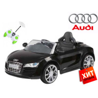 Детский электромобиль audi r8 kd100 "кожаное сиденье"