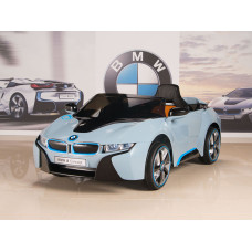 Детский электромобиль "BMW i8" concert JE 168 RS-4, голубая