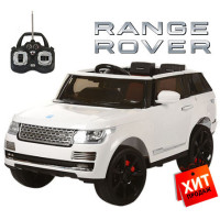 Детский электромобиль Джип Land Rover M 3153 белый