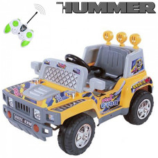 Детский Электромобиль Hummer, желтый