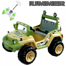 Детский Электромобиль Hummer, желтый