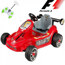 Дитячий Електромобіль Картинг Формула-1, червоний