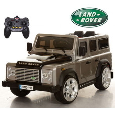 Дитячий електромобіль Land Rover "Шкіряне сидіння"