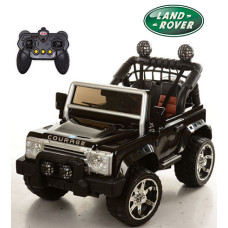 Детский электромобиль Land Rover " Кожаное сиденье " M 3188