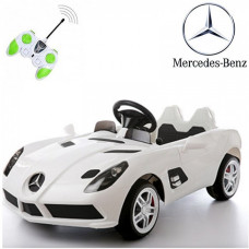 Детский электромобиль Mercedes-Benz SLR McLaren, белый