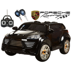 Детский электромобиль Porshe Cayenne Turbo "Автопокраска" M 2735 черный