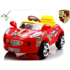 Детский Электромобиль с пультом управлением "Maserati" Красный