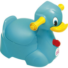 Детский горшок Quack с ручками для безопасности ребенка, цвет бирюзовый