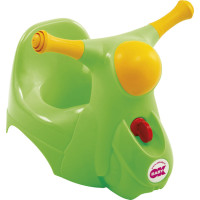 Детский горшок Scooter со звуковой фарой, цвет салатовый