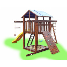 Детский игровой комплекс с качелями Babygrai -2