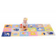 Дитячий килимок-пазл "Чарівний світ", 184х92 см