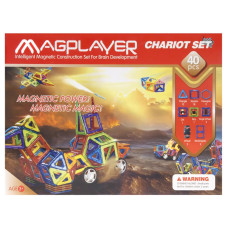 Детский конструктор MagPlayer 40 ед. (MPB-40)