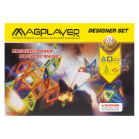 Детский конструктор MagPlayer 62 ед. (MPB-62)