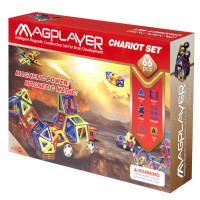 Детский конструктор MagPlayer 66 ед. (MPA-66)