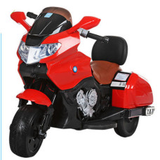 Детский Мотоцикл YAMAHA " Кожаное сиденье" M 3277 красный