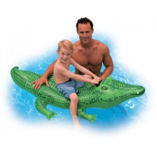 Детский надувной плотик для плавания Intex 58546 Крокодил