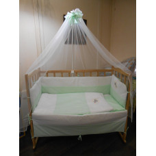 Дитячий спальний комплект "Я немовля" з вишивкою