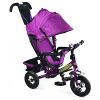 Дитячий триколісний велосипед Combi Trike BT-CT-0004 PURPLE. Надувні колеса