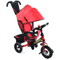 Детский трехколесный велосипед Combi Trike BT-CT-0004 RED. Надувные колеса