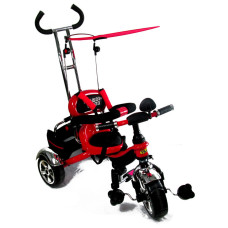 Детский трехколесный велосипед с ручкой Combi Trike BT-CT-0012 RED