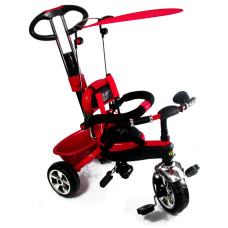 Дитячий триколісний велосипед з ручкою Combi Trike BT-CT-0013 RED