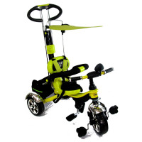 Дитячий триколісний велосипед з ручкою Combi Trike BT-CT-0014 LEMON